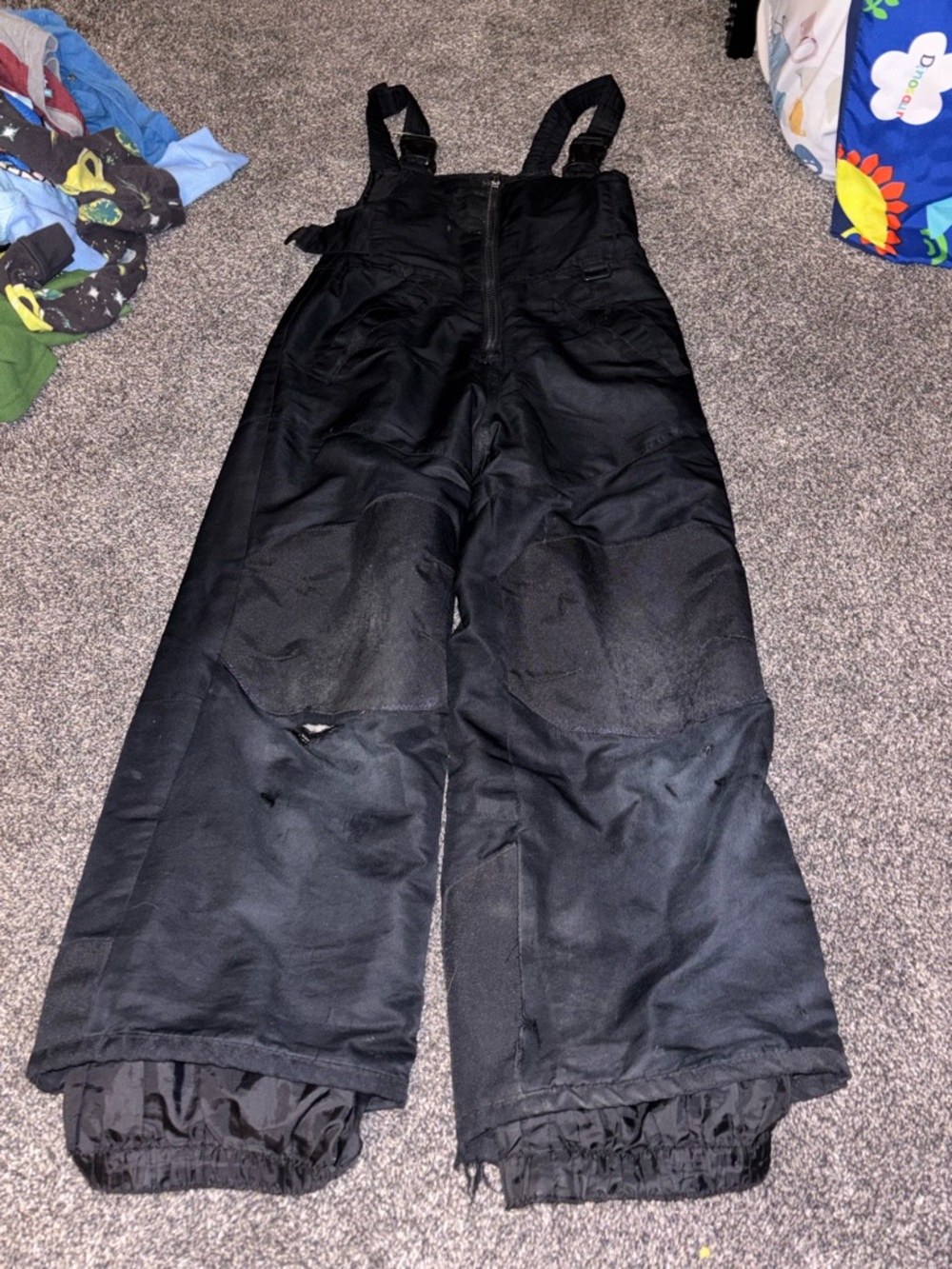 Cherokee Black Snow Bibs